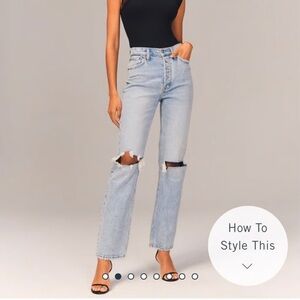 Abercrombie Dad jeans